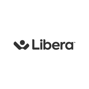 Libera x Zmash-logotypen