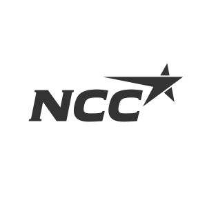 Liten NCC x Zmash Logo grå